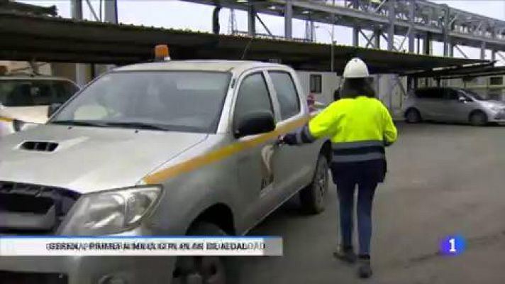 Telediario 1 - Gerena, la primera mina de España con un plan de igualdad