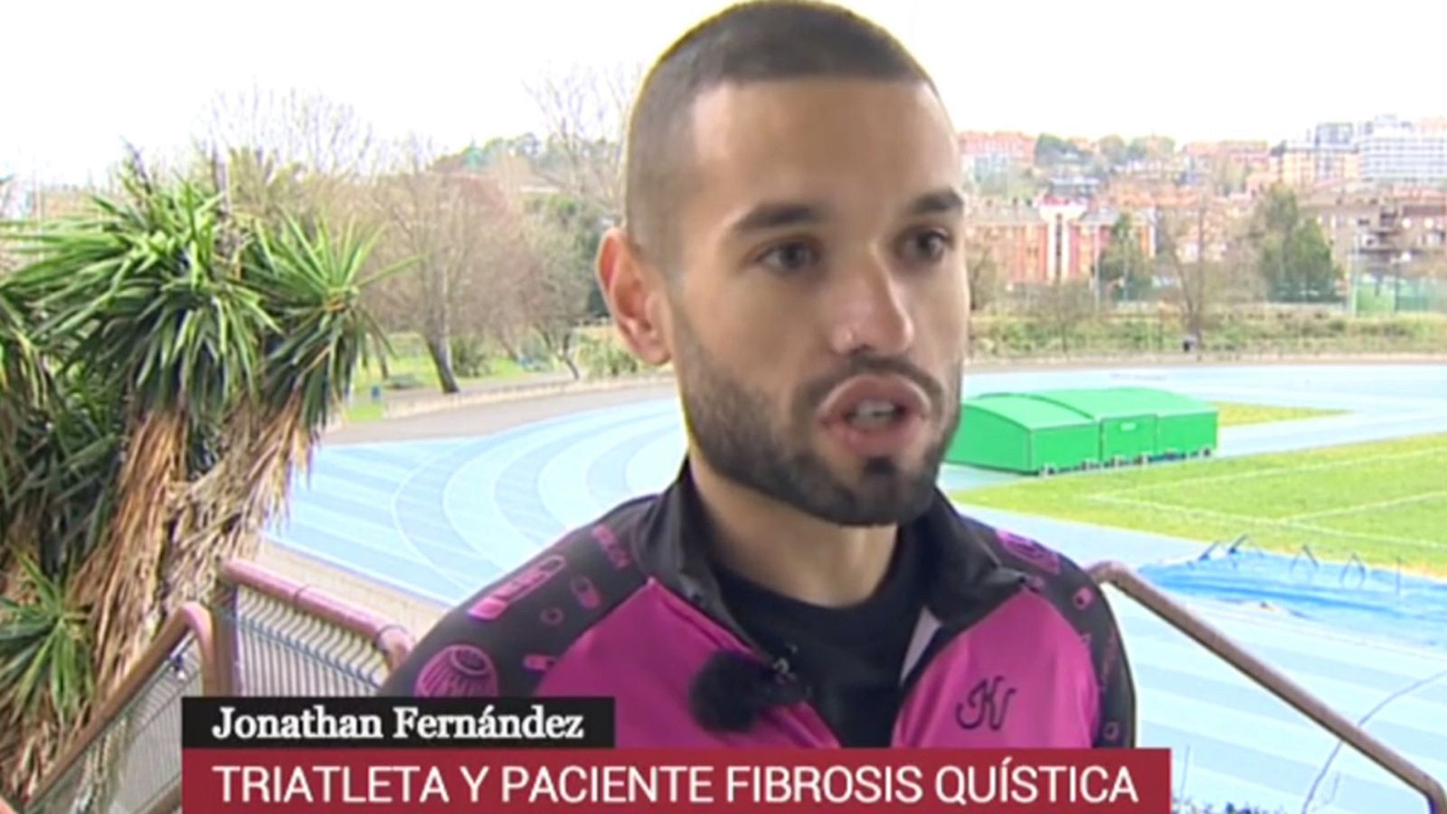 Jonathan Fernández, triatleta con fibrosis quística, es un ejemplo de superación