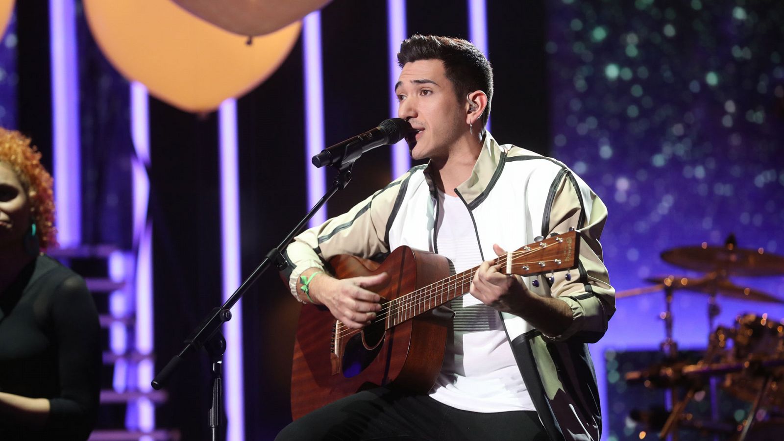 Bruno canta "La puerta violeta" en la Gala 8 de Operación Triunfo 2020