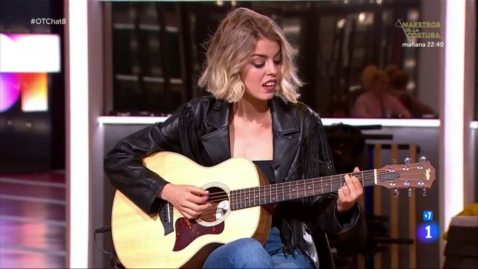 OT 2020 | Nerea canta "No mires atrás" en El chat 8 de Operación Triunfo