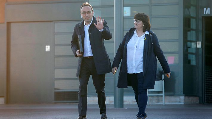 Informativo 24h - Josep Rull sale de la prisión de Lledoners para trabajar en Mútua Terrassa