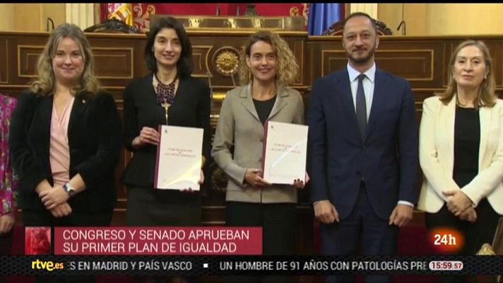 Parlamento - Plan de Igualdad de Congreso y Senado