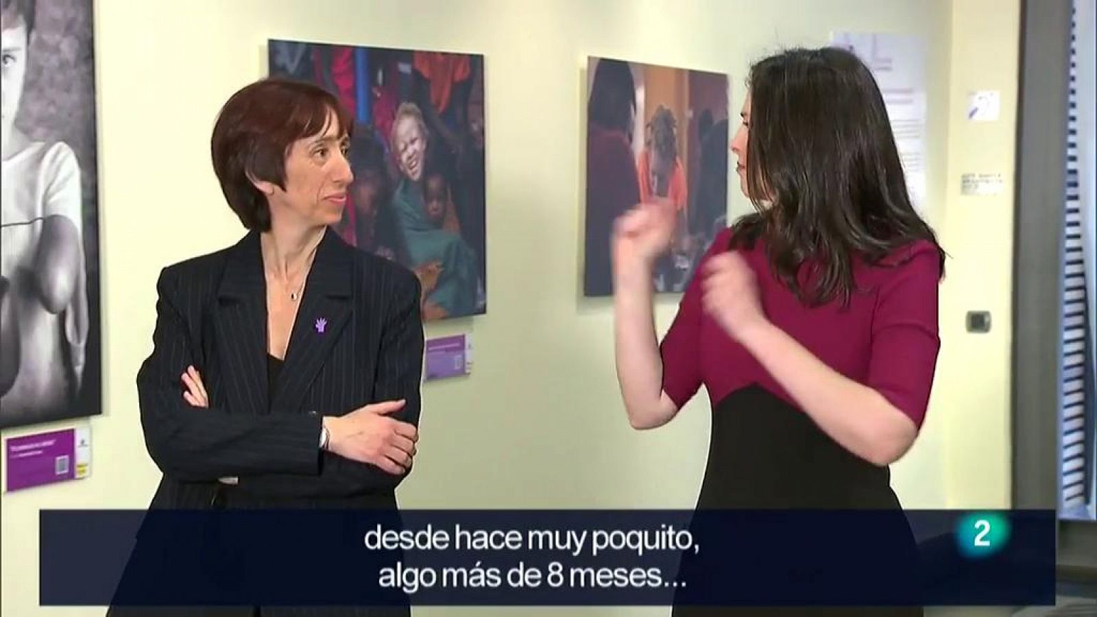 En Lengua de Signos - Entrevista a Concha Díaz, presidenta de la F. CERMI-Mujeres - RTVE.es