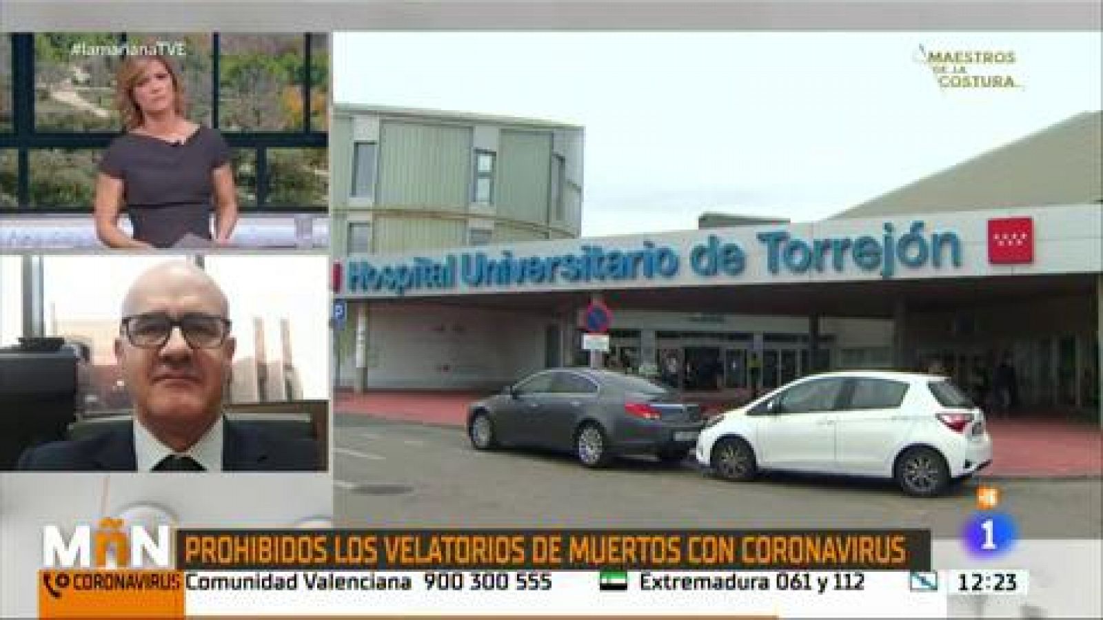 La Mañana - Un tanatorio de Zaragoza no oficiará misas ni velatorios de las personas fallecidas por el coronavirus