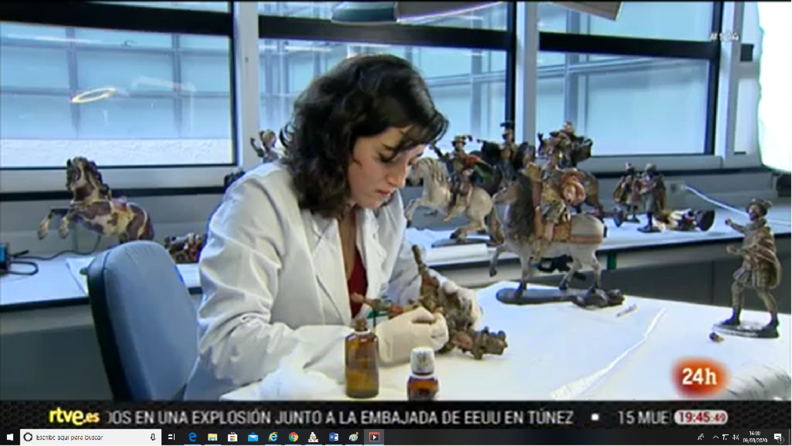 "La Roldana", la única mujer en el Museo de Escultura de Valladolid