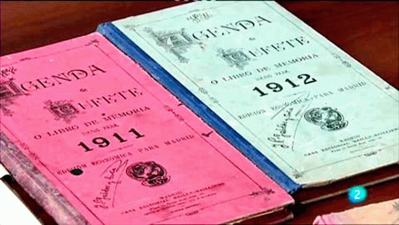 Noticia aparición diarios sobrino de Galdós La aventura del saber