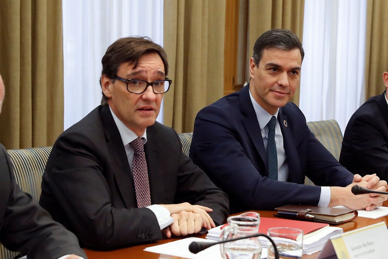Pedro Sánchez preside por primera vez el comité de seguimiento del coronavirus