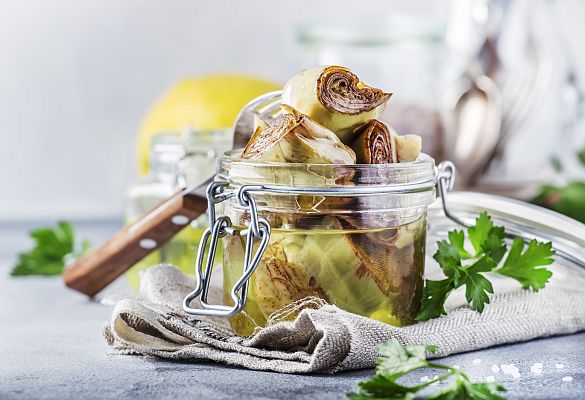 Aquí la Tierra - Recetas de alcachofas en conserva