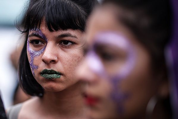 Las argentinas se manifiestan por la legalización del aborto