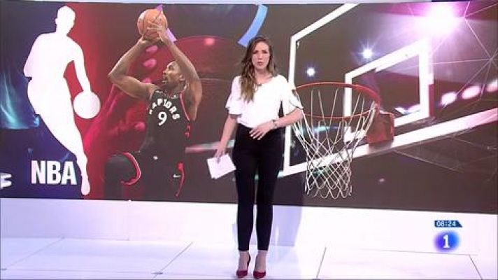 Telediario 1 - Ibaka destaca en la victoria de los Raptors