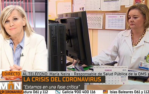 La Mañana - María Neira responsable de la Salud Pública de la OMS habla de la "racionalidad" de los españoles