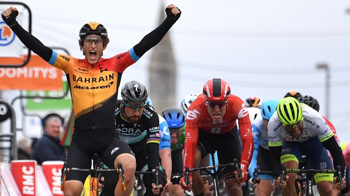 Ciclismo - Iván García Cortina se impone a Sagan en la tercera etapa de la París-Niza