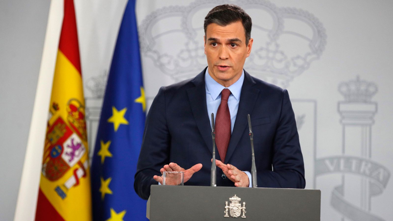 Vídeo: Pedro Sánchez promete medidas "contundentes" para proteger el empleo por el coronavirus