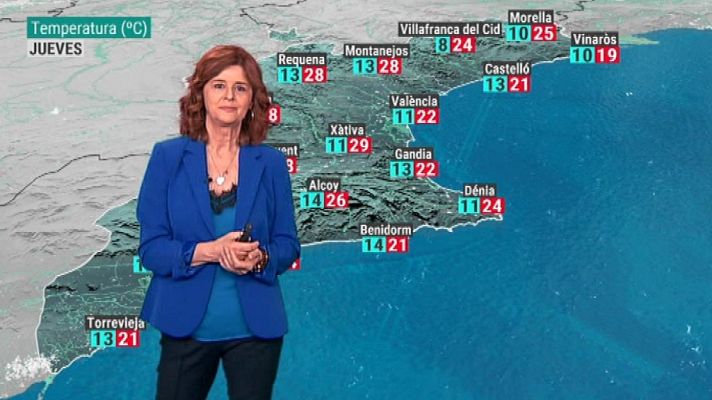 L'informatiu - Comunitat Valenciana - El tiempo en la Comunidad Valenciana - 11/03/20