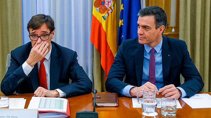 Telediario 1 - Coronavirus: Sánchez convoca a los presidentes autonómicos