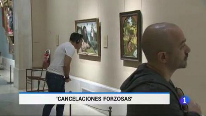 Telediario 1 - El mundo de la cultura se enfrenta a cancelaciones, aplazamientos y restricciones por el coronavirus