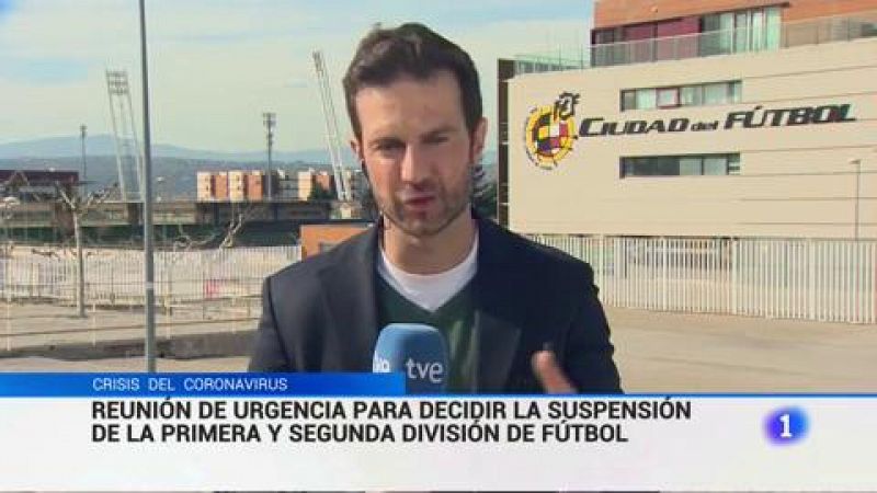 La Liga decidirá este viernes la suspensión de Primera y Segunda