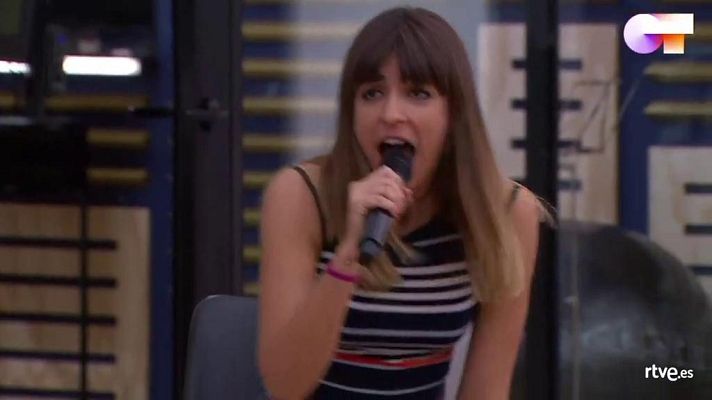 OT 2020 - Maialen canta Dance Monkey 1r pase de micros