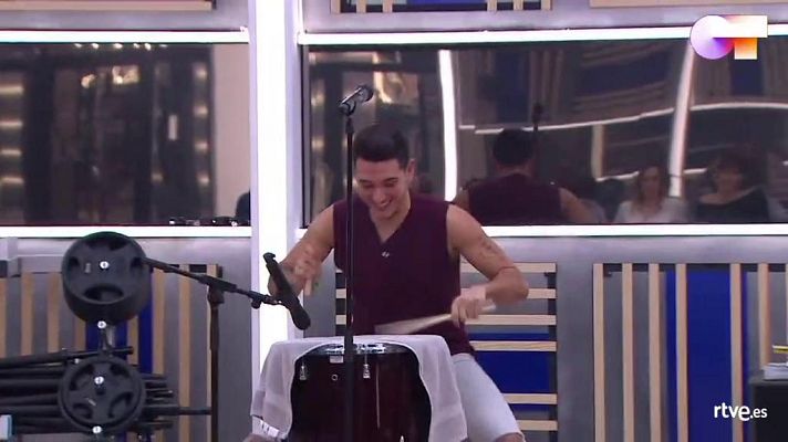 OT 2020 - Bruno canta "Quiero tener tu presencia" 1r pase de micros