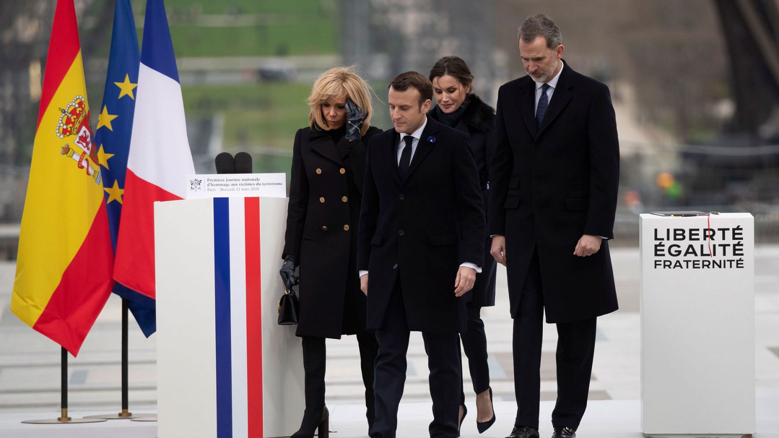 Homenaje en París a las víctimas del terrorismo con España como país invitado