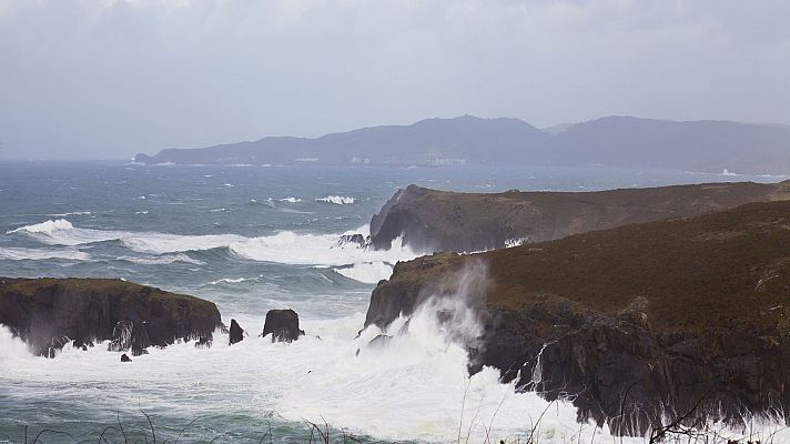 Las olas de 4 metros afectarán a Galicia y Asturias 