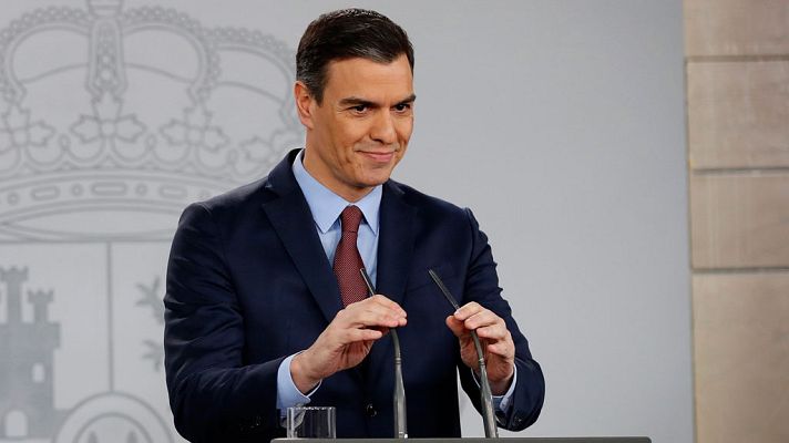 Telediario 1 - Pedro Sánchez anuncia medidas contra el coronavirus y pide apoyo para aprobar unos presupuestos "apremiantes"