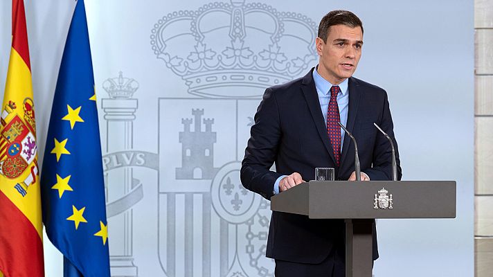 Telediario 1 - Las medidas económicas del Gobierno contra el coronavirus