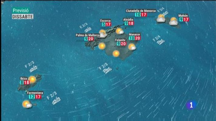 Informatiu Balear - El temps a les Illes Balears - 13/03/20