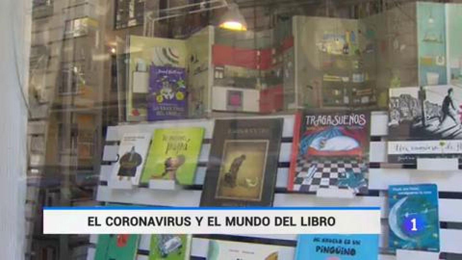 Telediario 1: El mundo de los libros sufrirá las consecuencias del coronavirus | RTVE Play