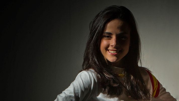 Telediario 1 - Así vive la patinadora Sara Hurtado su cuarentena en Moscú