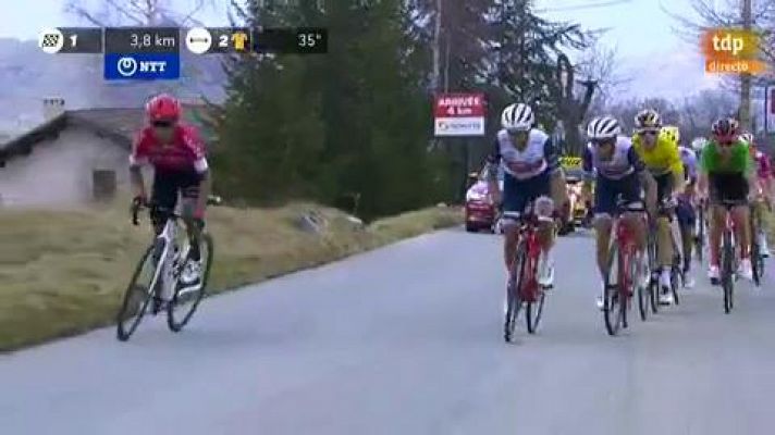 Así fue el ataque de Nairo Quintana para ganar la etapa en solitario