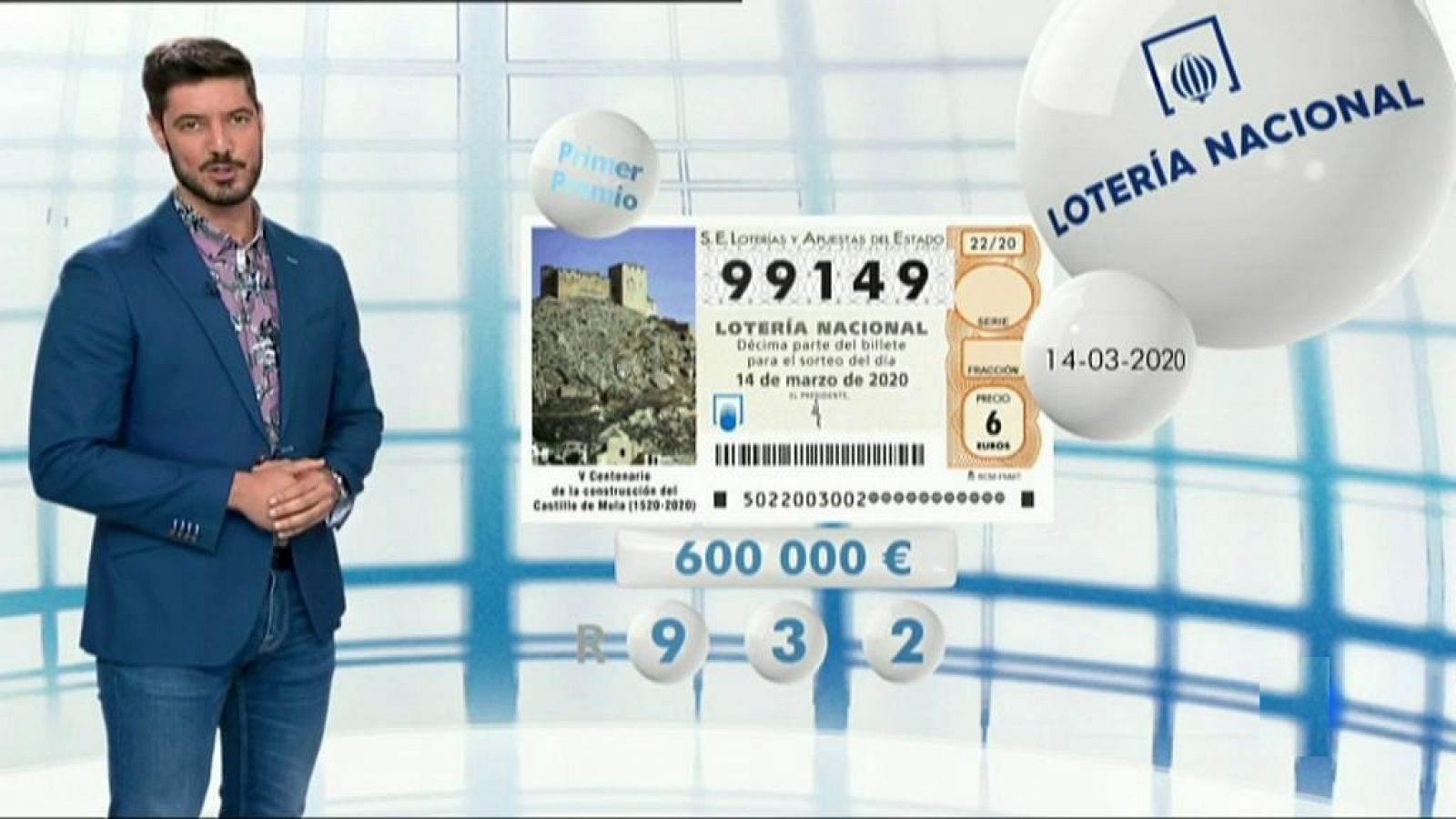 Lotería Nacional - 14/03/20 - RTVE.es