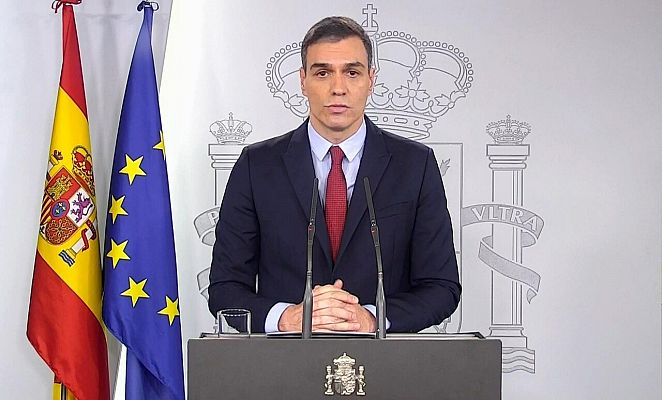 Telediario 1 - Pedro Sánchez: Nuestra misión es proteger a los españoles