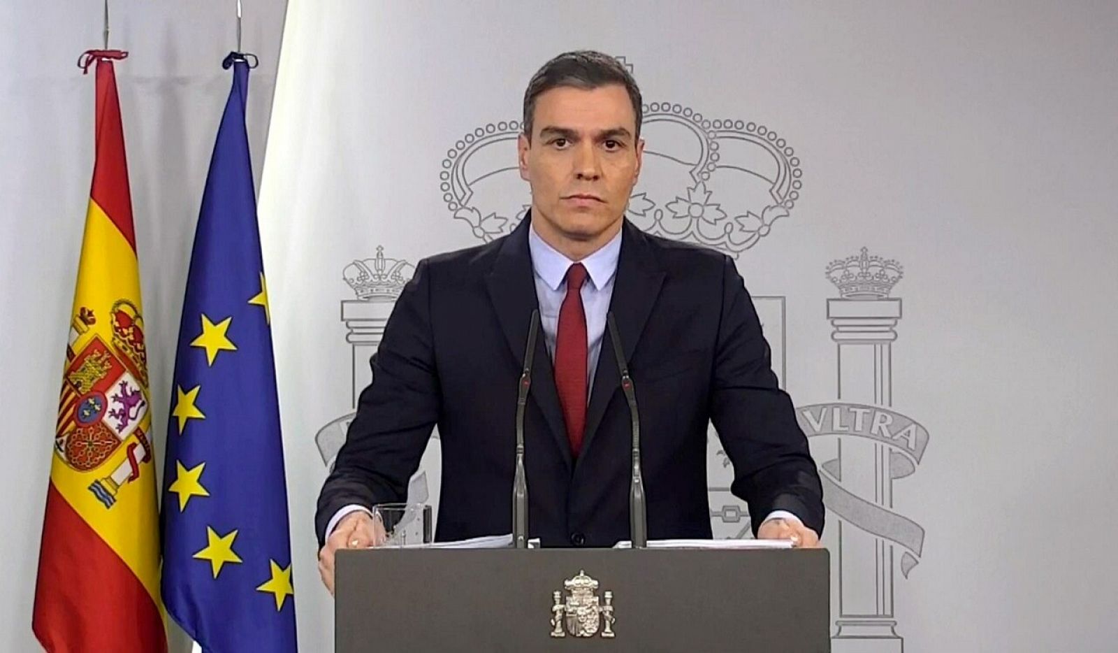 Sánchez: "Cortemos la cadena de trasmisión del pánico, acabemos con los bulos" - RTVE.es