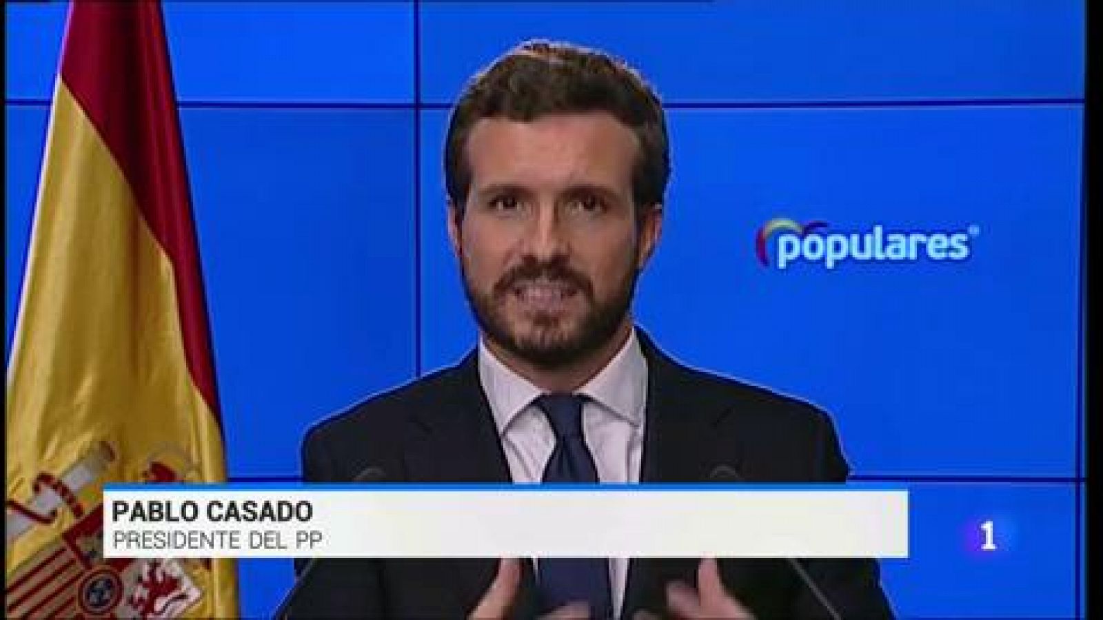 Casado: "No podemos estar al albur de los retrasos que imponen los socios de Podemos"