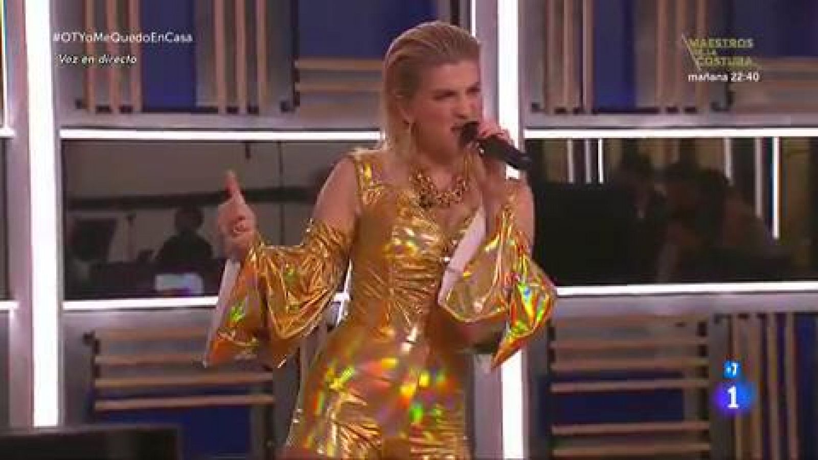 Samantha canta "Milionària", de Rosalía, en la Gala OTYoMeQuedoEnCasa de Operación Triunfo 2020