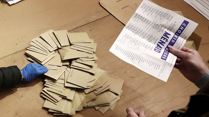 Telediario 1 - Francia duplica los casos de coronavirus y la abstención se dispara en las municipales