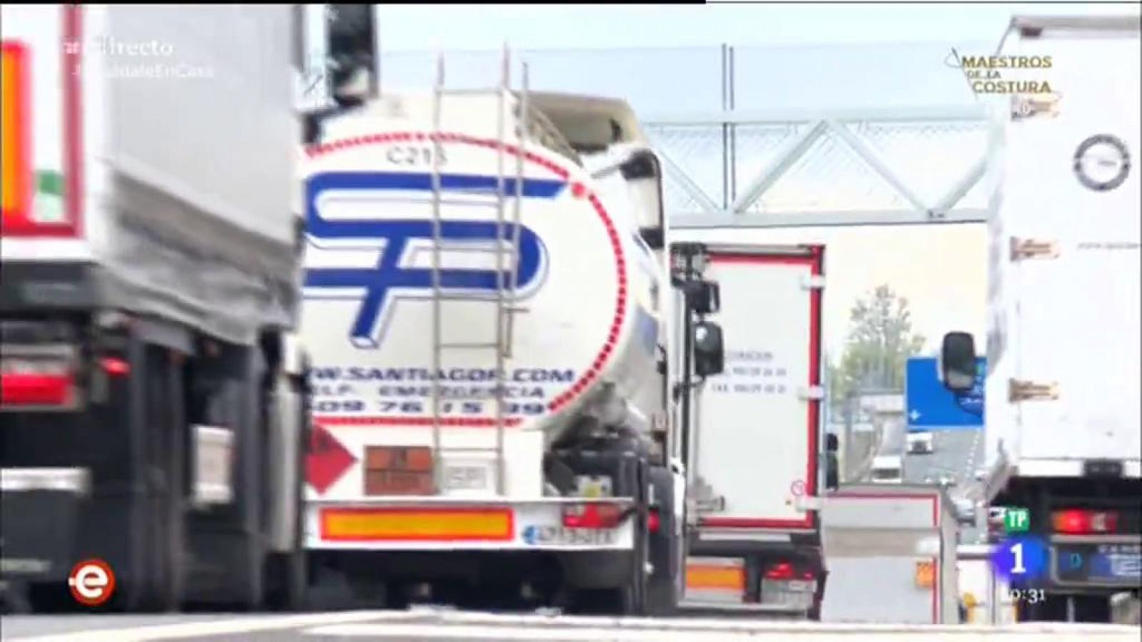 funcionamiento empresas de mercancias durante la cuarentena por coronavirus - España Directo | Ver