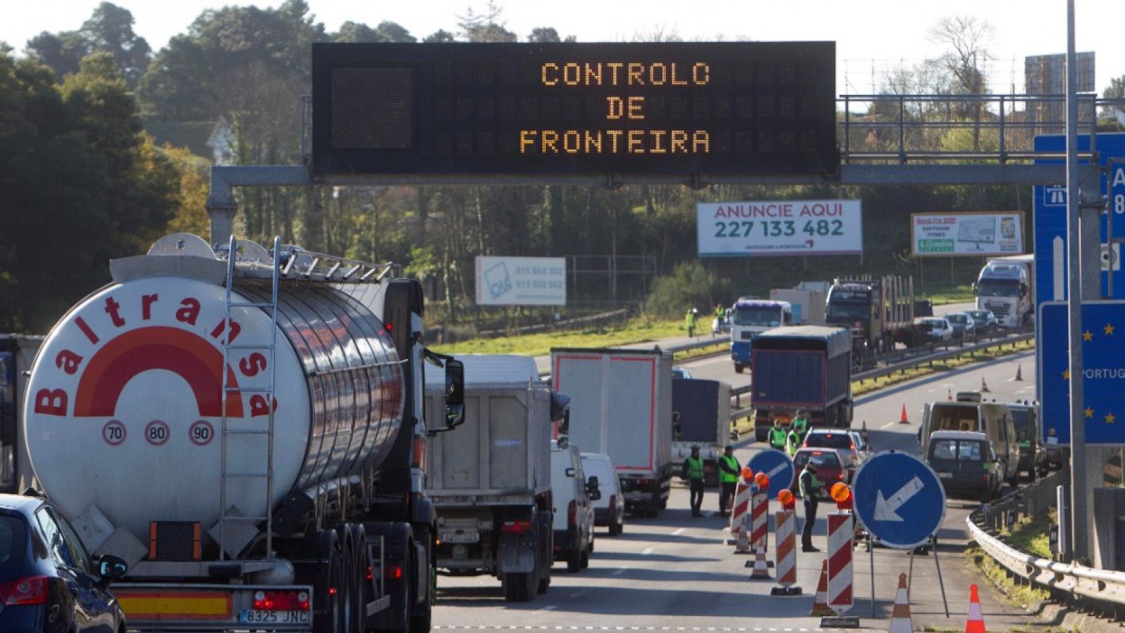 Primer día de cierre de fronteras para frenar la expansión del coronavirus