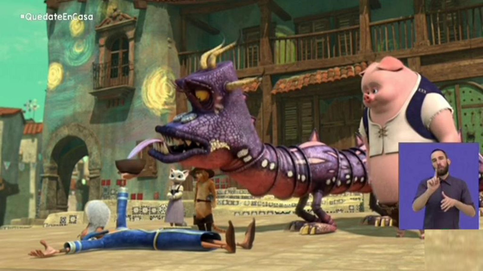 El Gato con Botas (en inglés) - Not a drill - RTVE.es - The adventures of Puss in Boots | Watch