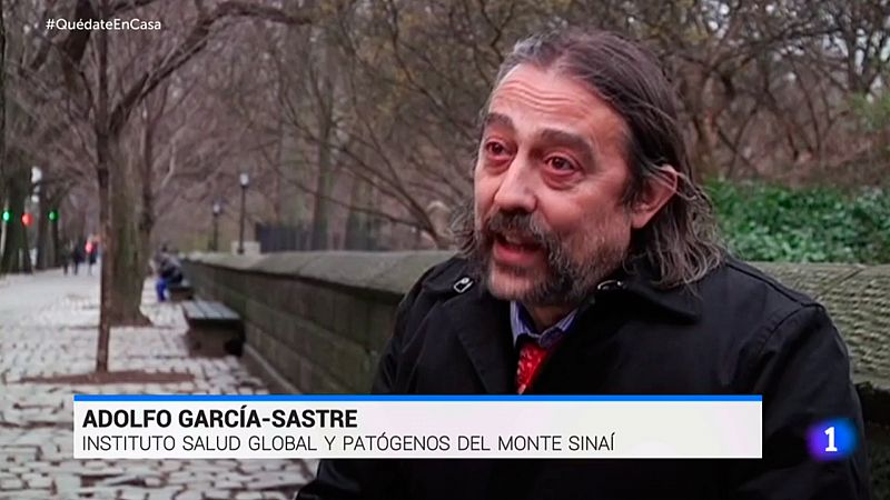 Adolfo García-Sastre, virólogo: "Lo más fácil es que no tengamos una vacuna hasta dentro de un año"