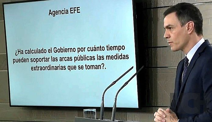 Informativo 24h - Intervención íntegra de Pedro Sánchez sobre ERTES y medidas de conciliación
