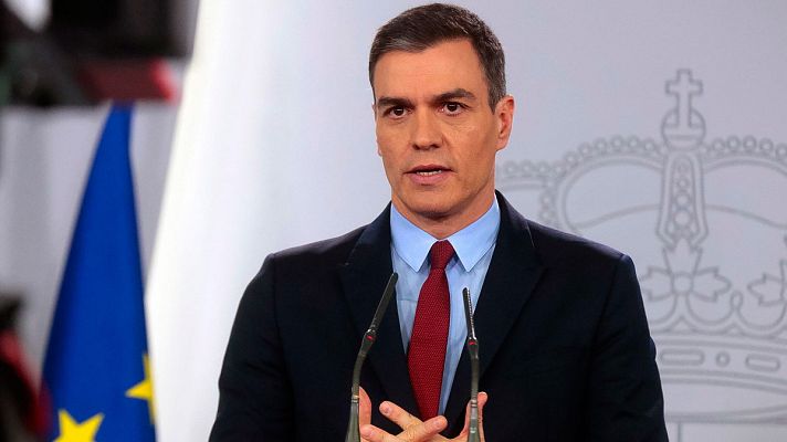 Telediario 1 - Sánchez apoya las medidas de Felipe VI en relación con su padre y cree que son "necesarias y coherentes"