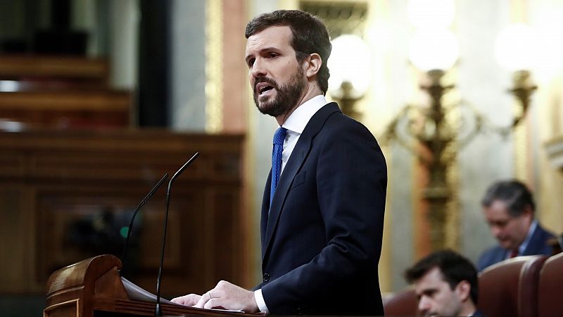 Casado, a Sánchez: "No estás solo para hacer frente a esta crisis. Tiempo habrá para la crítica"