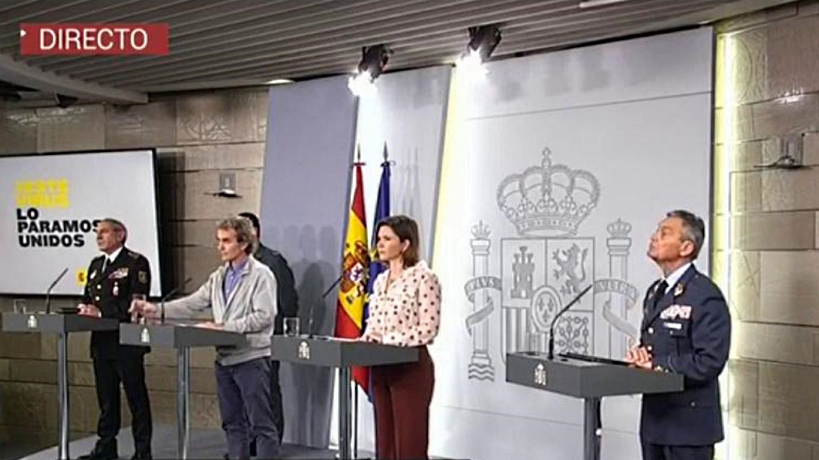 Especial informativo - Coronavirus. Rueda de prensa del comité técnico en Moncloa - 18/03/20 - ver ahora