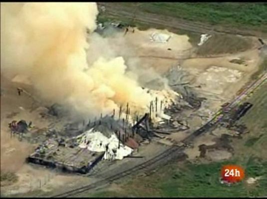 Incendio en Texas