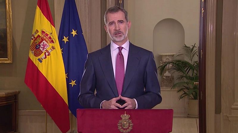 Especial informativo - Coronavirus. Mensaje a la Nación del Rey Felipe VI - 18/03/20 - Lengua de signos - ver ahora