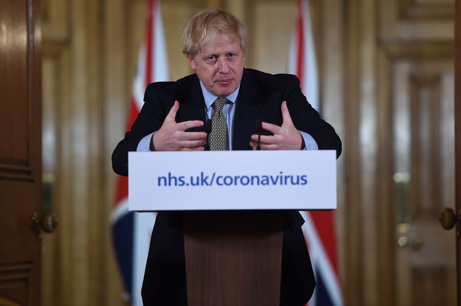 Johnson anuncia el cierre de los colegios en Reino Unido desde el viernes