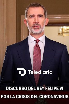 Especiales informativos - Mensaje íntegro del rey Felipe a la nación por la crisis del coronavirus Covid-19