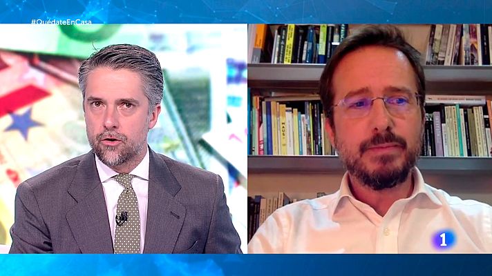 Telediario 1 - "El objetivo es conseguir que las empresas sobrevivan aunque sea de forma latente"